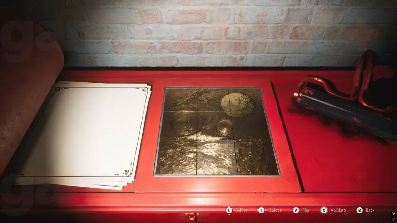 The sinking city 2 printing press puzzle