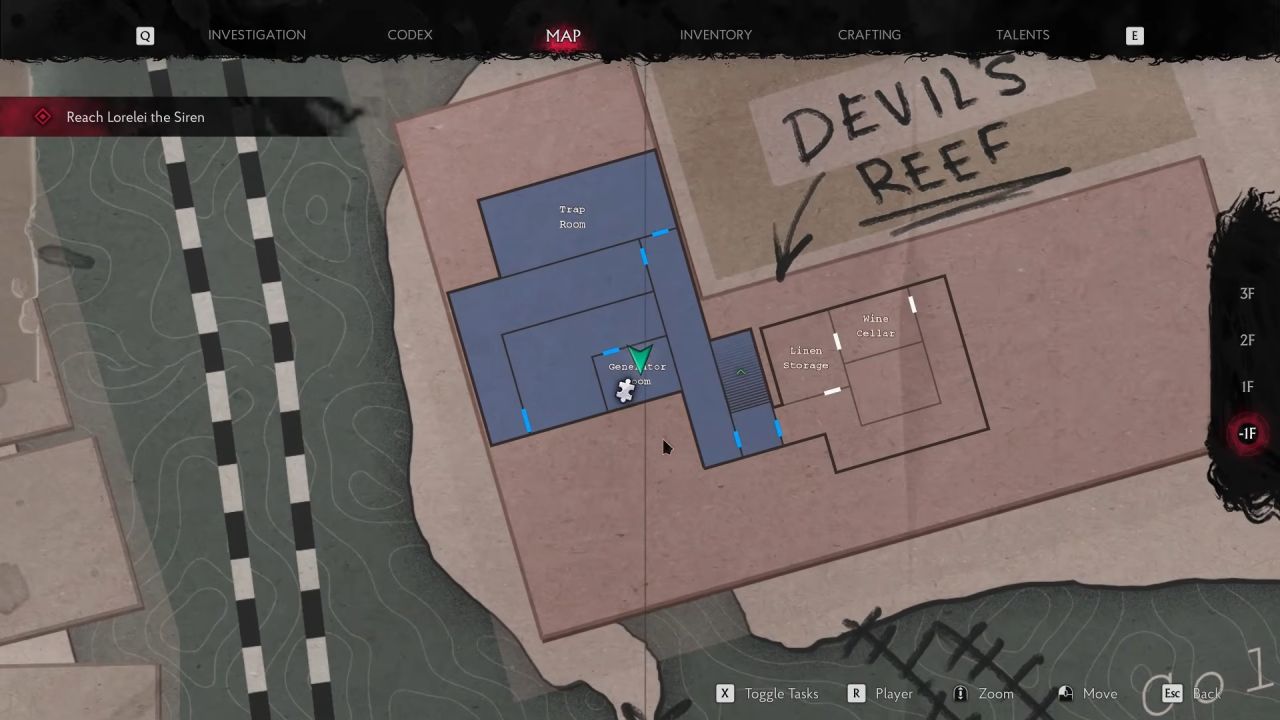 The sinking city 2 generator room