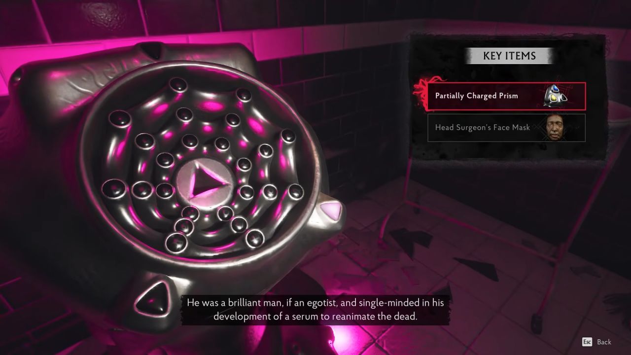 The Sinking City 2 Pink Prism 