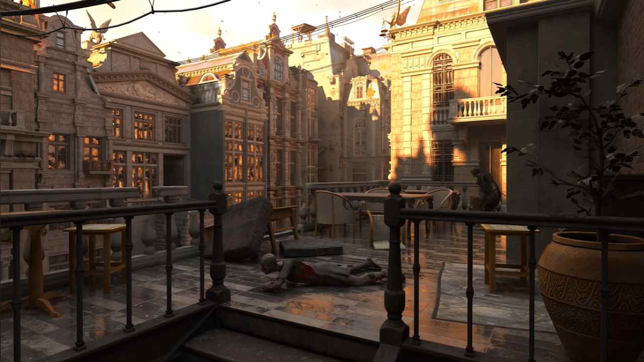 Dying Light 2 Renaissance View of the city
