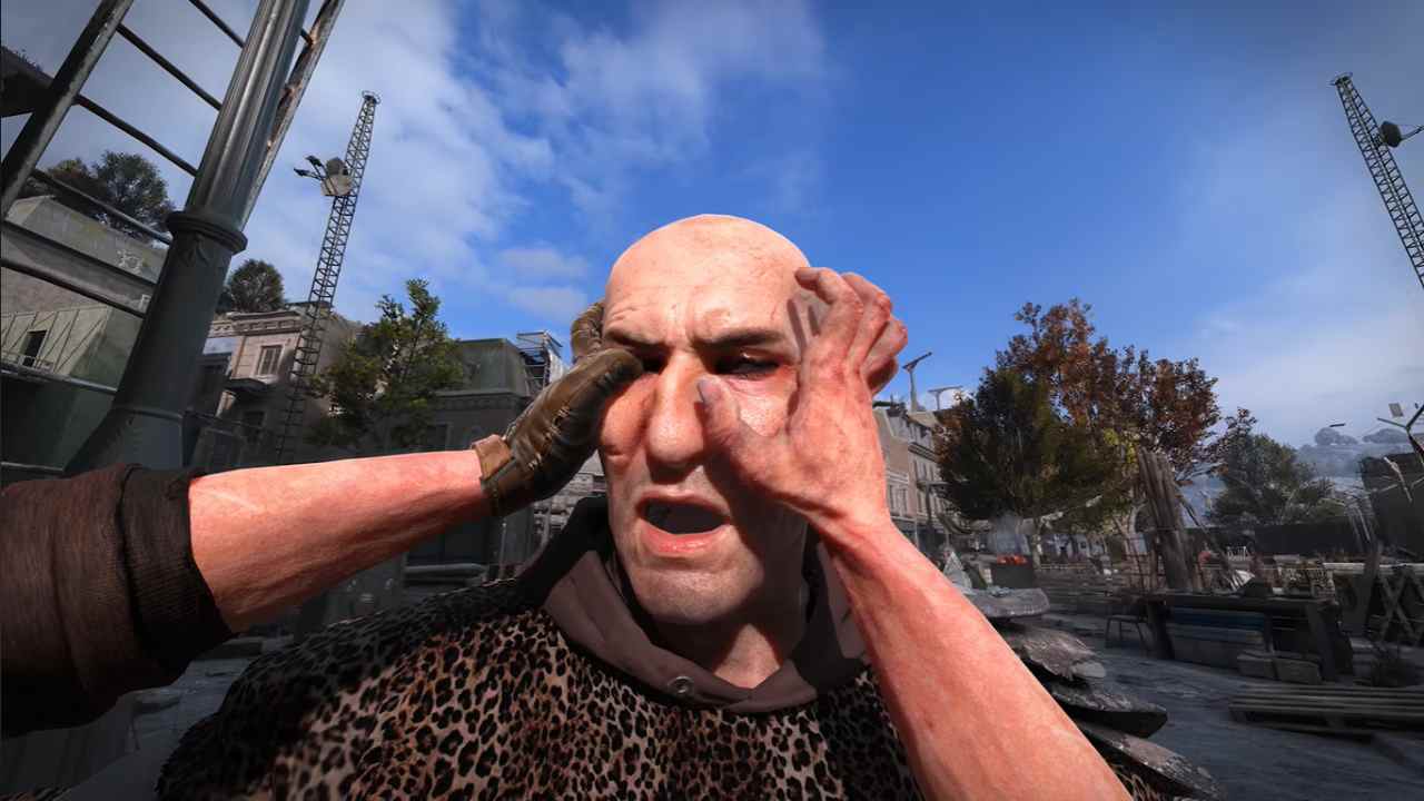 Dying Light 2 Renaissance POV of Poking a Man's Eye