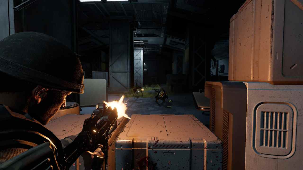 Aliens: Fireteam Elite 2 Protagonist Shooting