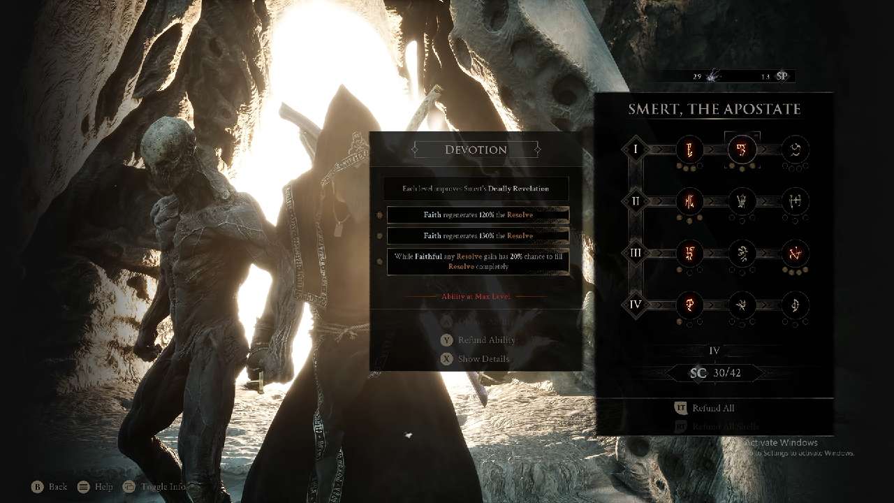 The Talents needed for the Smert Build