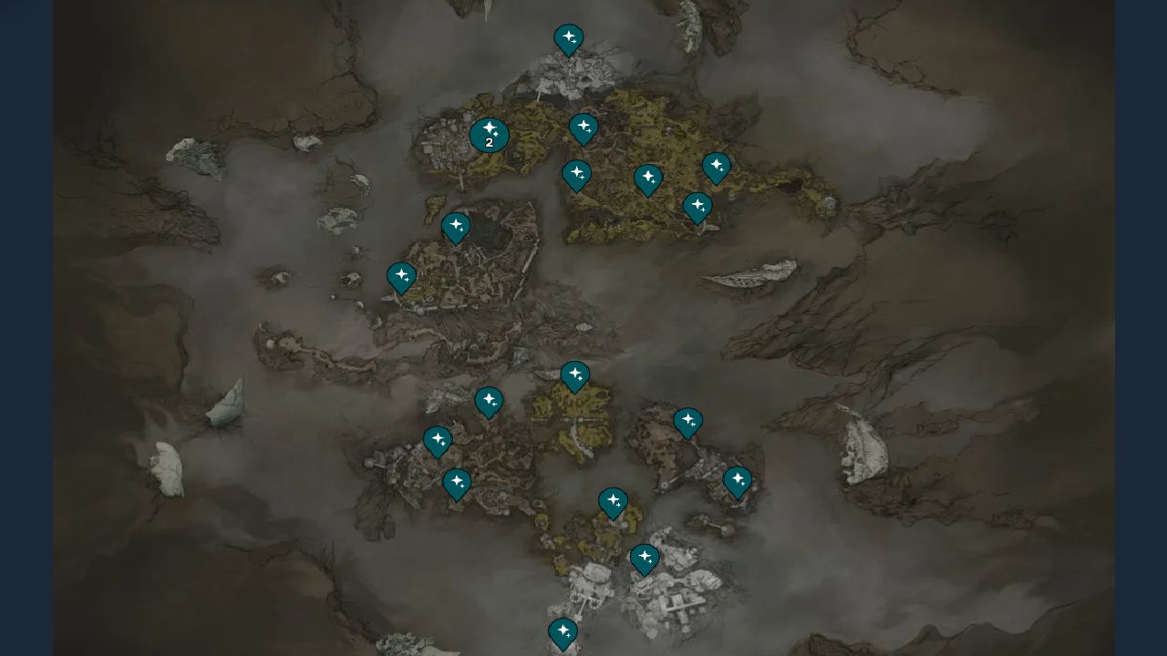 All Beacon Locations
