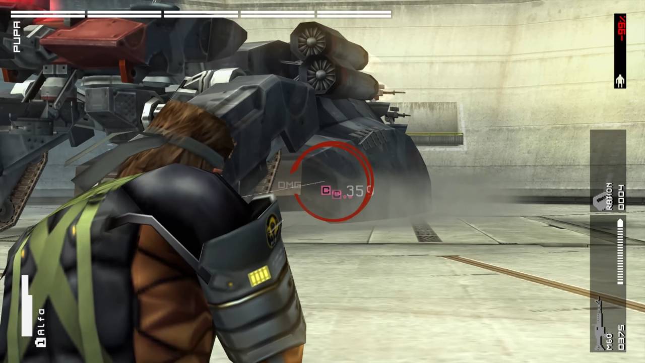 Metal Gear Solid: Master Collection Vol. 2 Boss Fight Giant Pupa