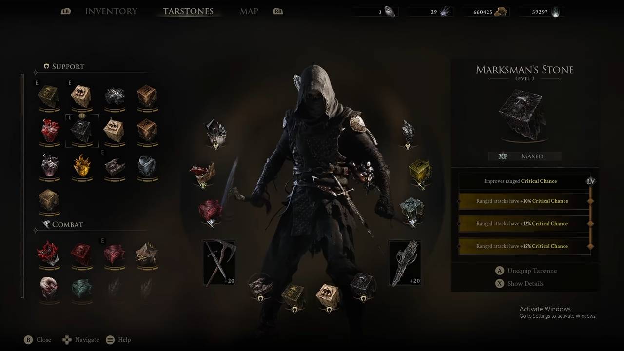 The Weapons Needed for the Build