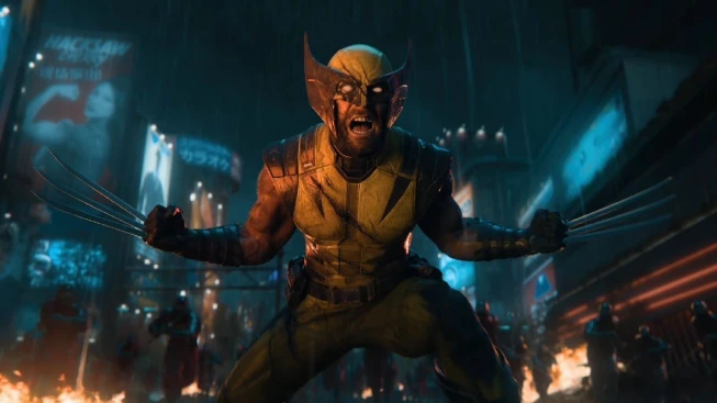 Marvel’s Wolverine Logan Standing with his claws out