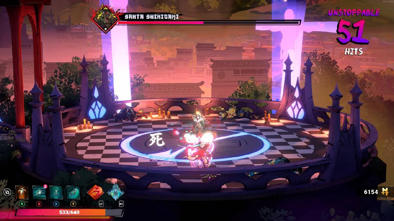 Mexican Ninja La Santa Shinigami Last Boss Fight