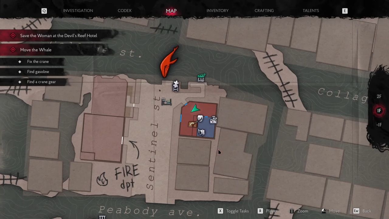 The sinking city 2 Shotgun map location