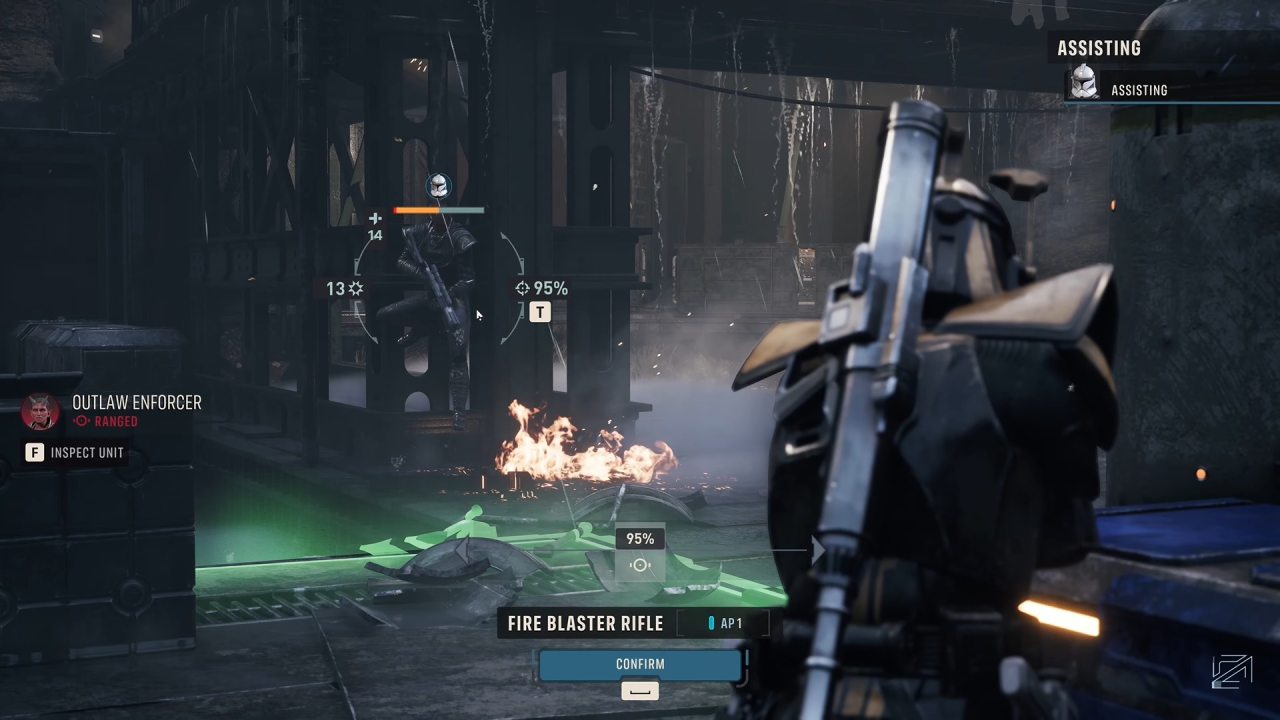 Star Wars Zero Company clone targets enforcer