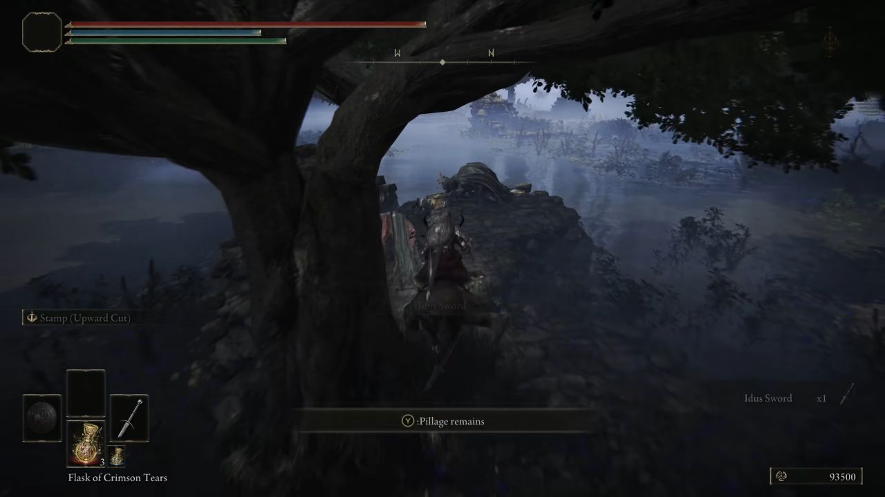 Elden Ring: Tarnished Edition collecting Idus sword