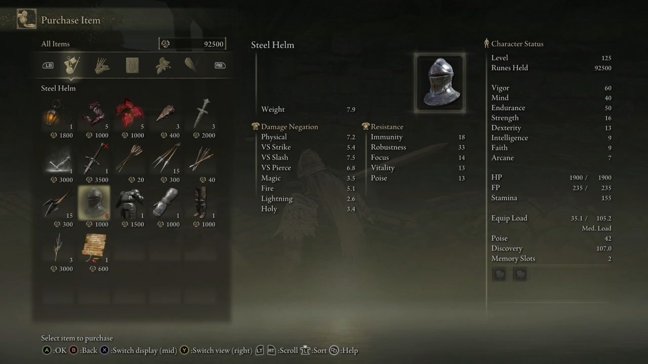 Elden Ring: Tarnished Edition Heavy Knight armour set