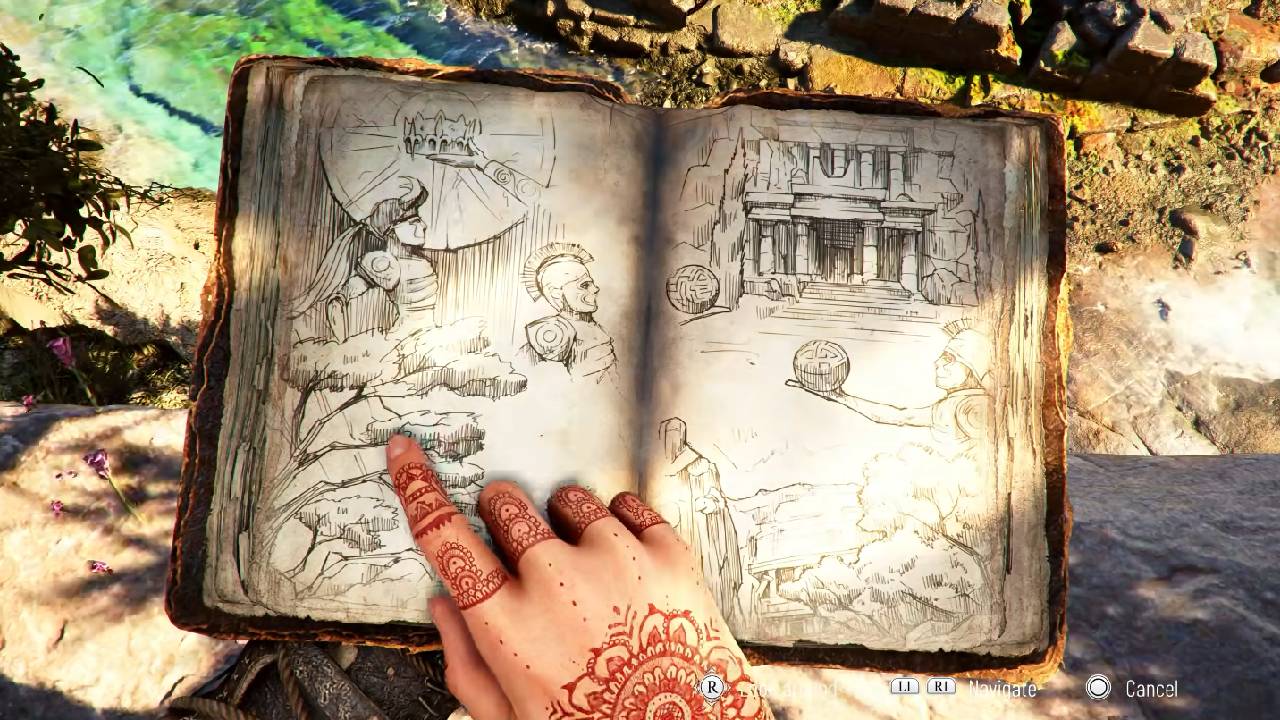 Resonance A Plague Tale Legacy Sophia Henna Hand Map