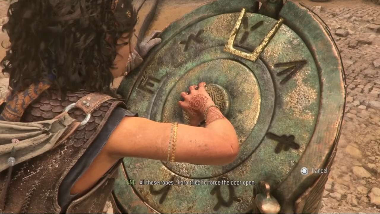 Solving the  Chapter 4 Symbol Pedestals Puzzle 