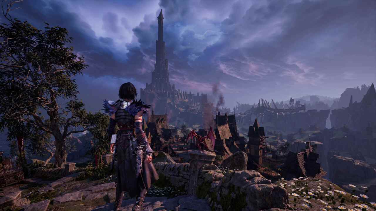 Warlock: Dungeons & Dragons Protagonist Standing Overlooking 