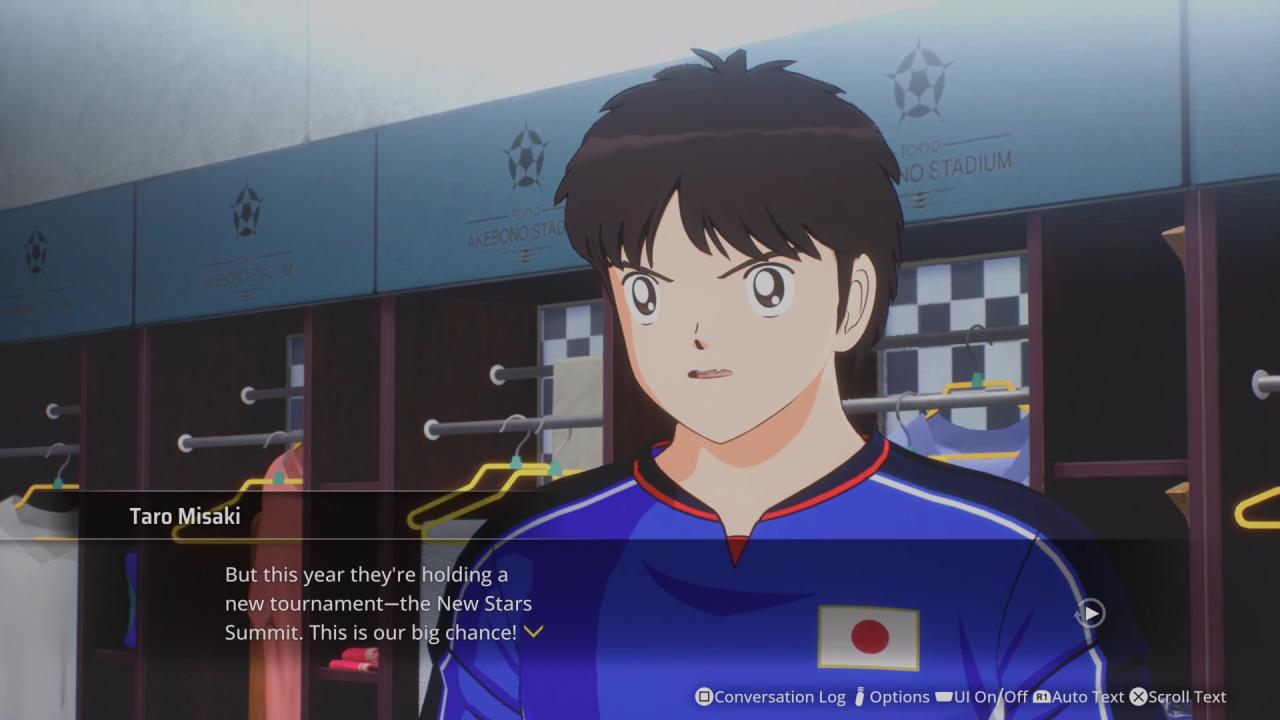 CAPTAIN TSUBASA 2: WORLD FIGHTERS Taro Misaki Staring 