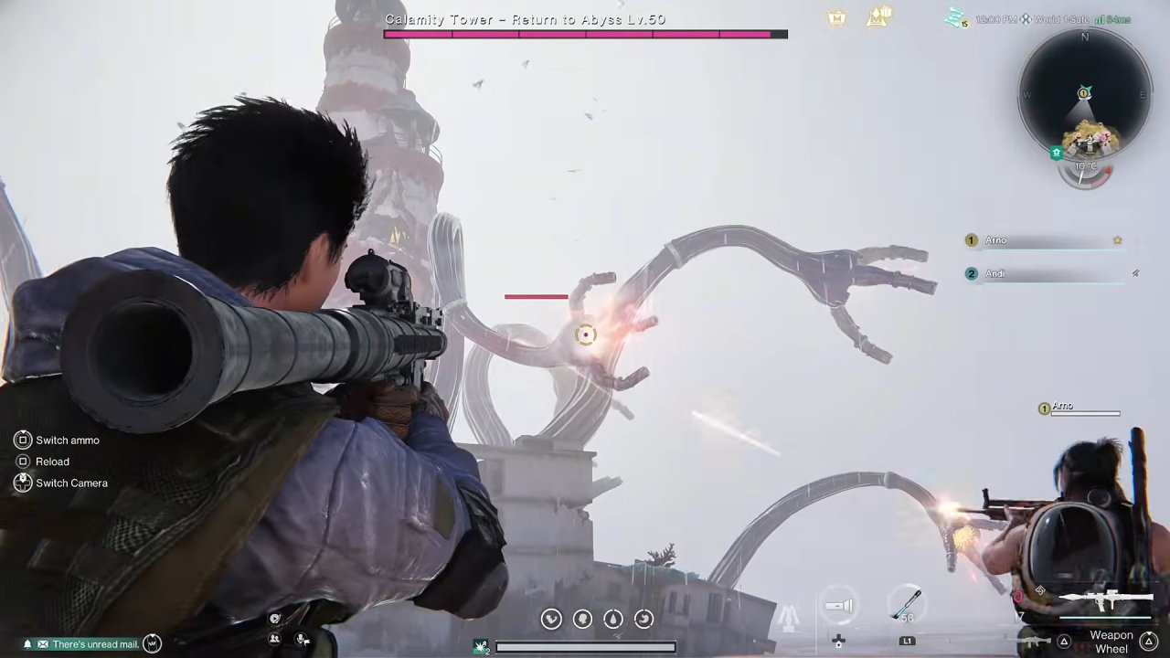 Once Human Meta-Human targets Calamity Tower tentacles
