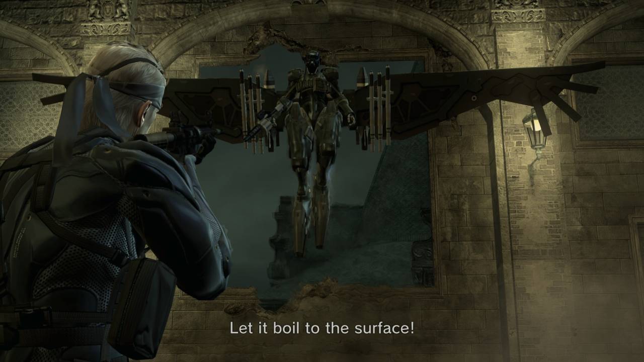 MGS4: Guns of the Patriots &ndash; Master Collection Version Screaming Mantis Boss