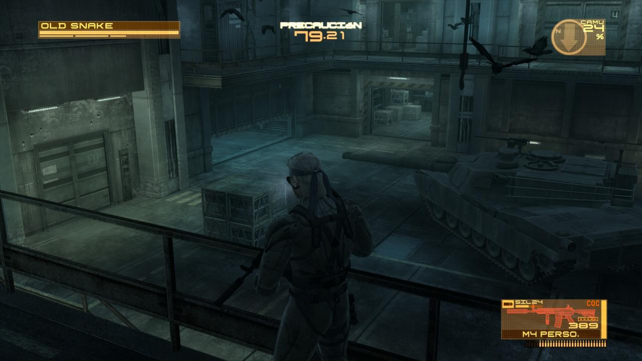 MGS4: Guns of the Patriots &ndash; Master Collection Version Old Snake Sneaking mission