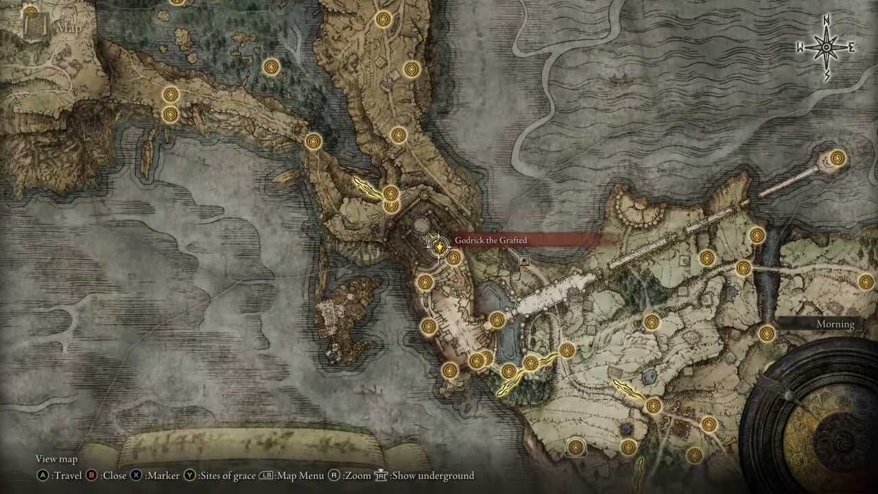 Elden Ring: Tarnished Edition Godrick the Grafted location