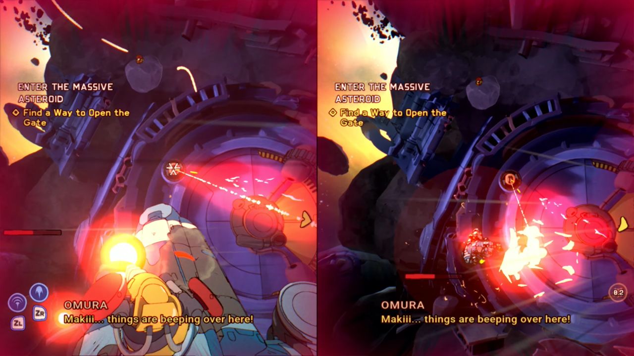Orbitals Maki and Omura solving gate puzzle