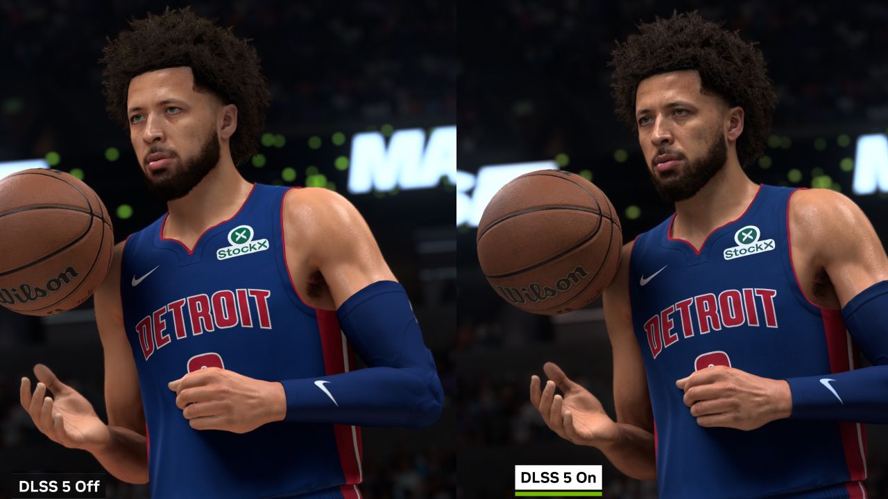 NVIDIA DLSS 5 Generative AI NBA 2K26