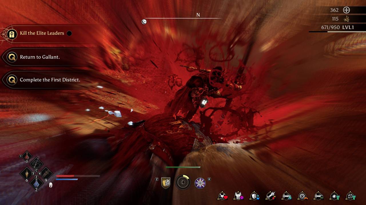 Crimson Moon Elite Leader Boss Fight