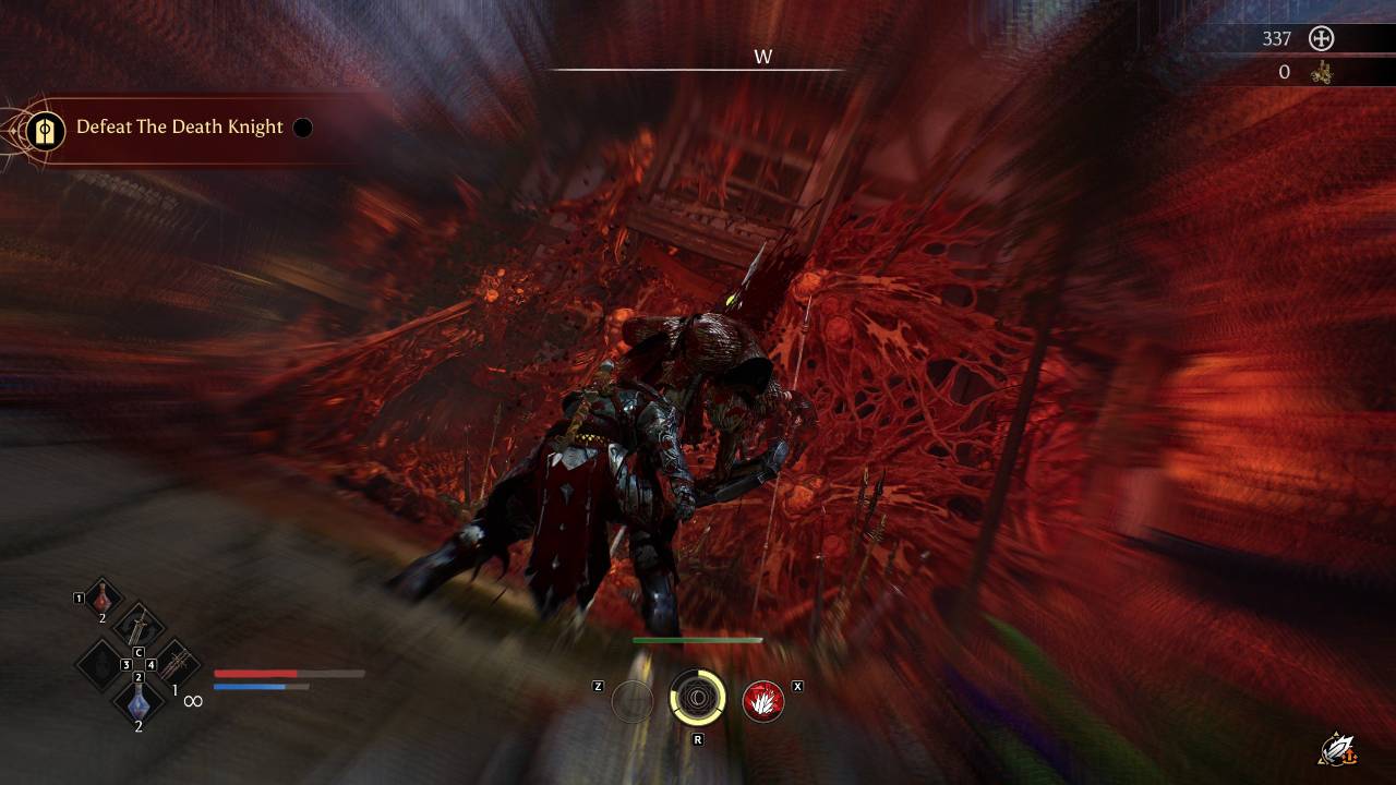 Crimson Moon Souls-like Combat Mechanics