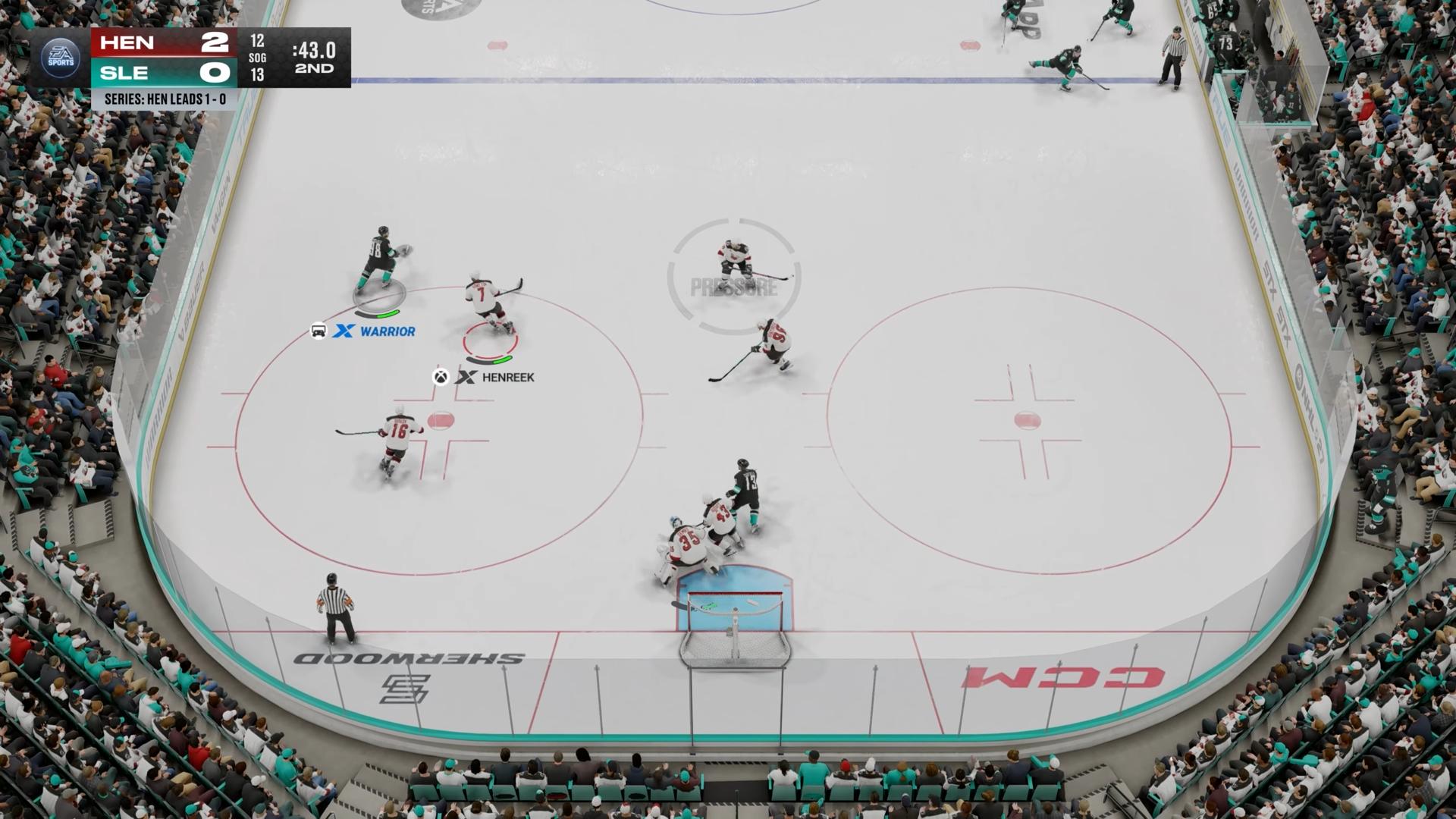 EA Sports NHL 27 Winning a Match