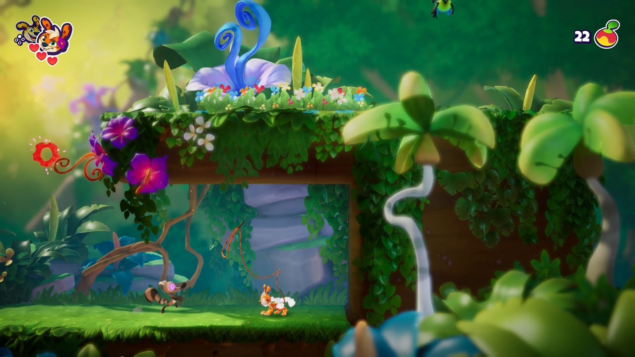 Marsupilami 2 Salsa Palombia characters navigating jungle