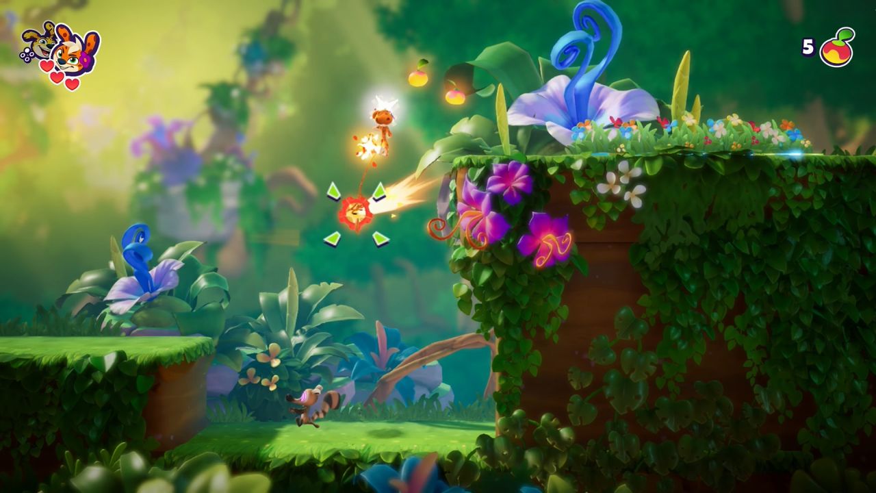 Marsupilami 2 Salsa Palombia character leaping midair