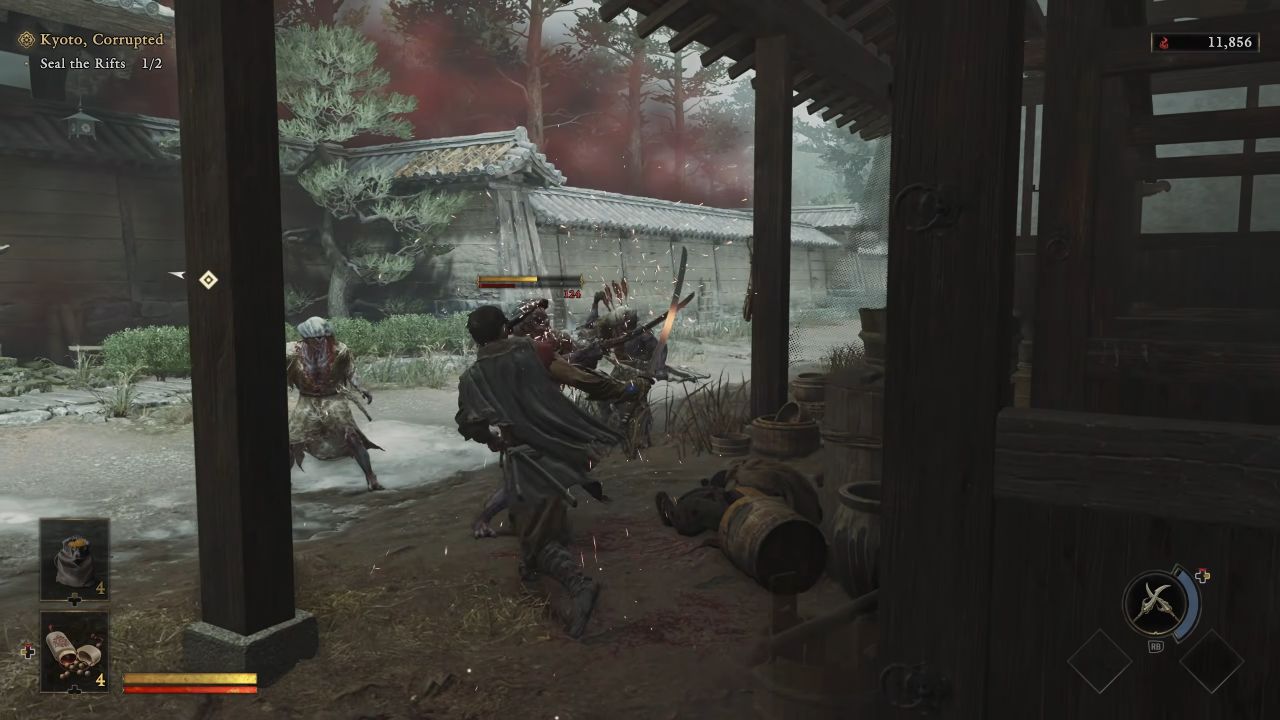 Onimusha: Way of the Sword gameplay 