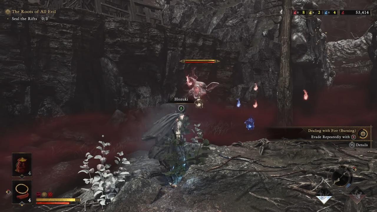 Onimusha: Way of the Sword collecting souls