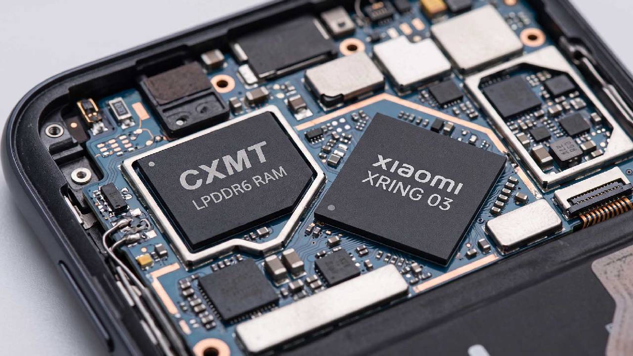 CXMT DRAM Memory on Xiaomi Mobile Phone