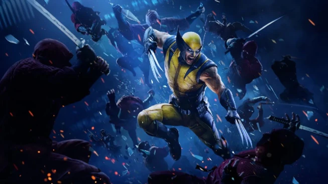 Marvel’s Wolverine Wolverine fighting Ninjas