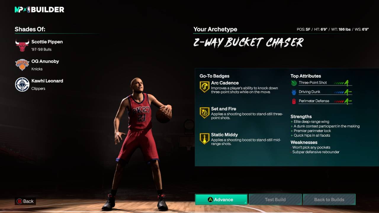 NBA 2K27 MyPlayer Builder