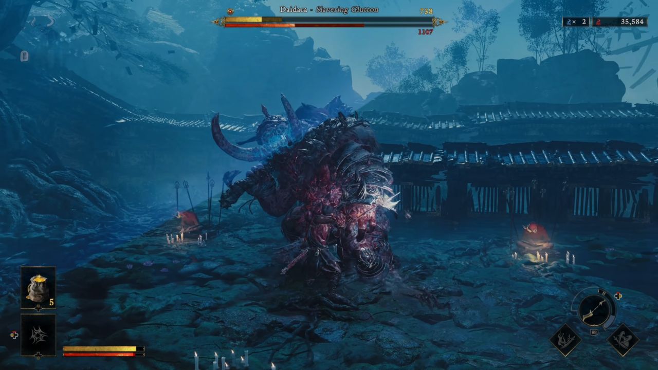 Onimusha: Way of the Sword gameplay