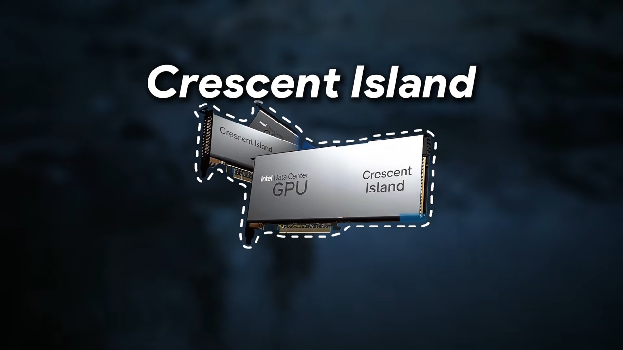 Intel Crescent Island GPU LPDDR5X Memory