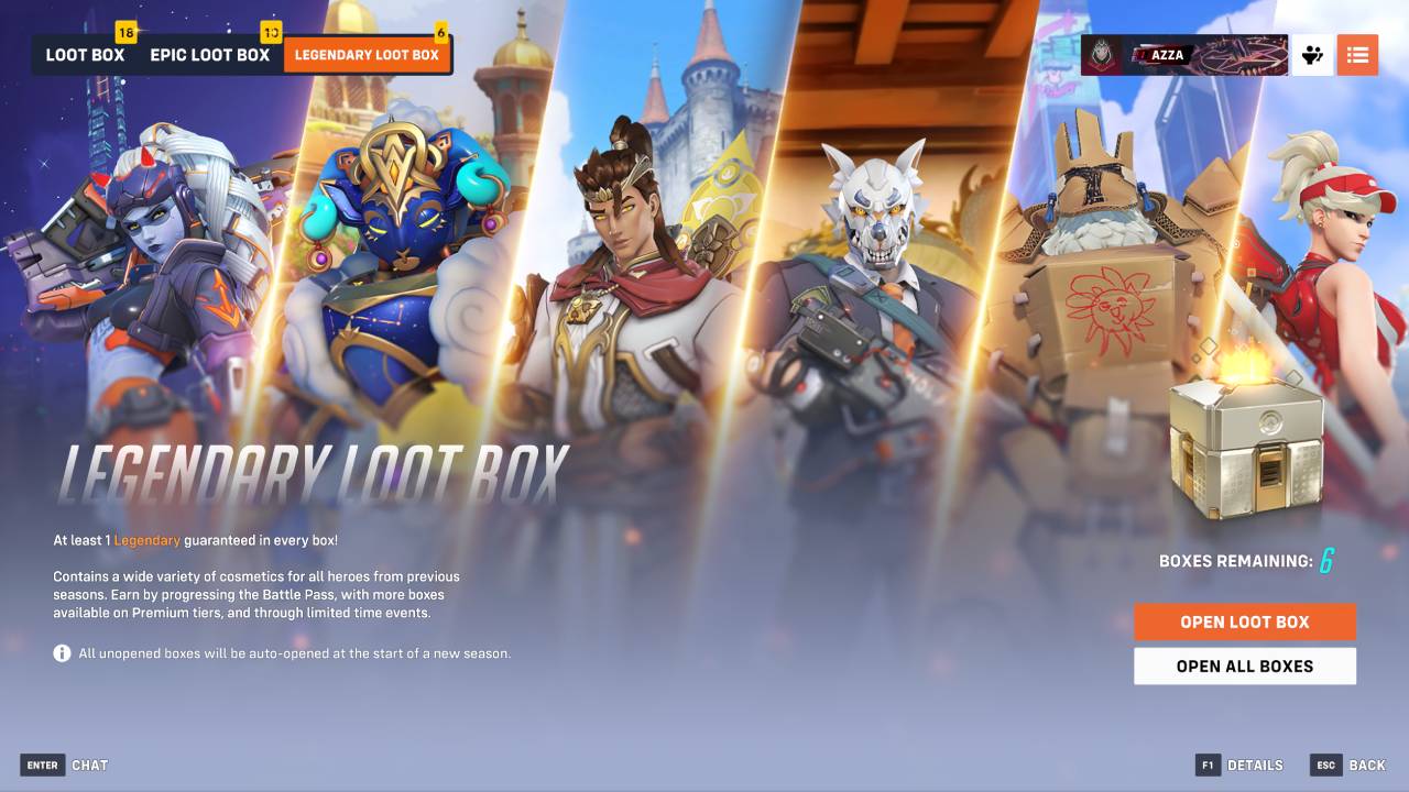 Overwatch 2 Loot Boxes