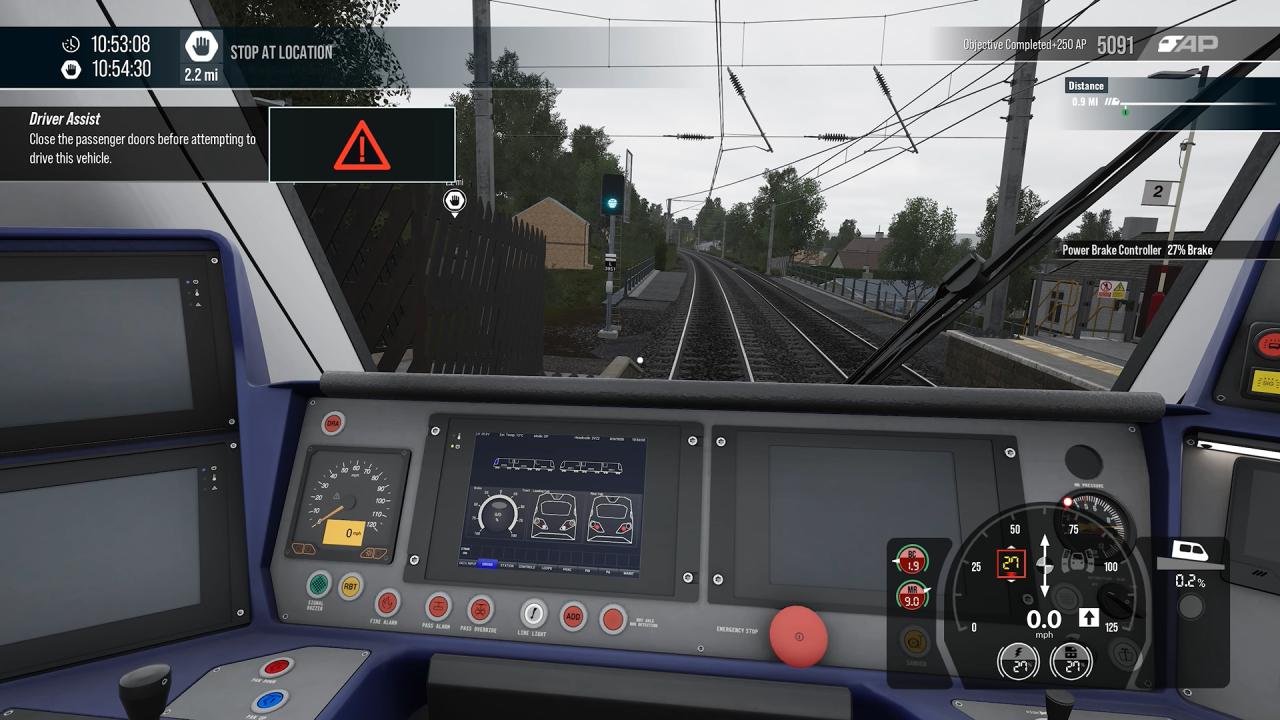 Train Sim World 7 features cab driving