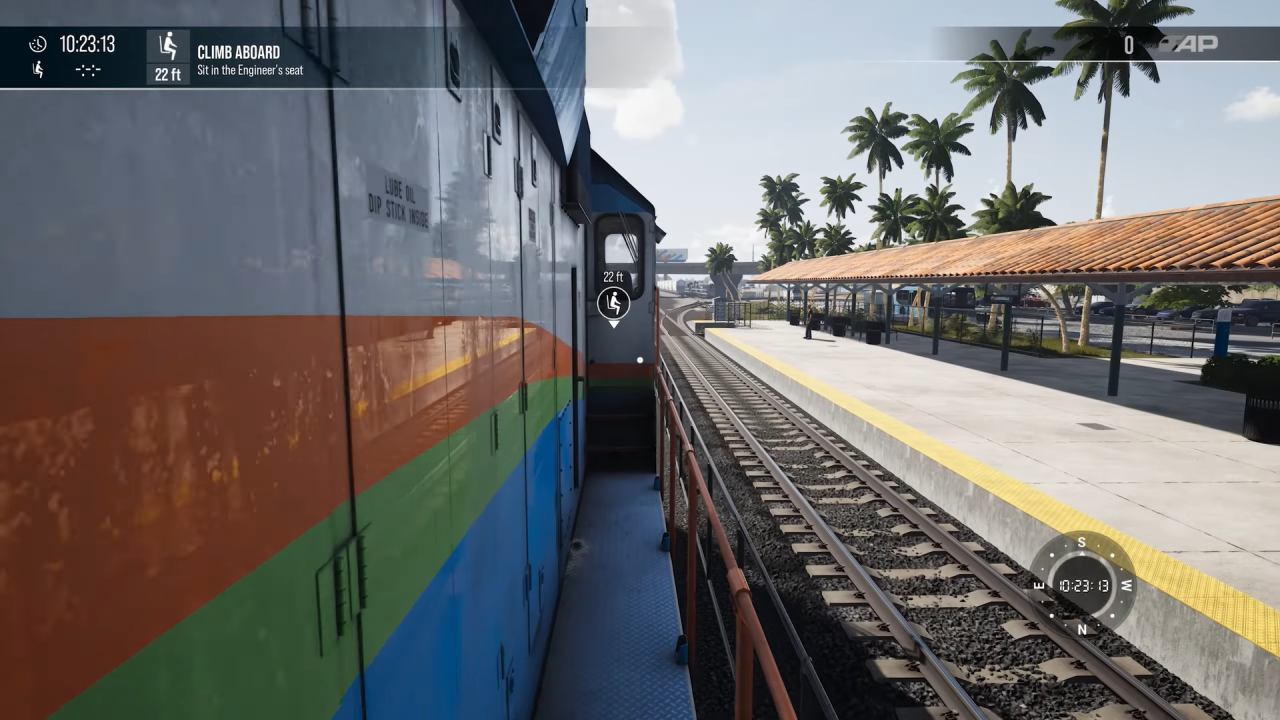 Train Sim World 7 prompts climbing aboard