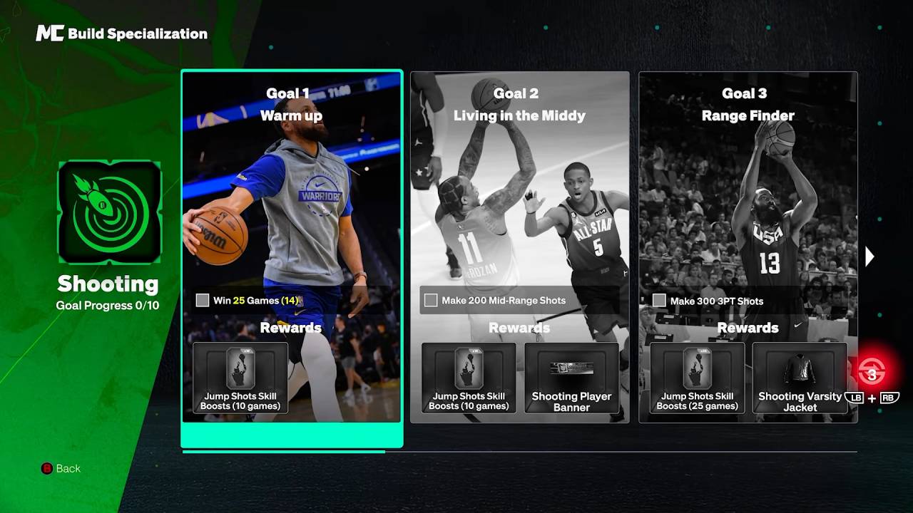 NBA 2K27 Build Specialization