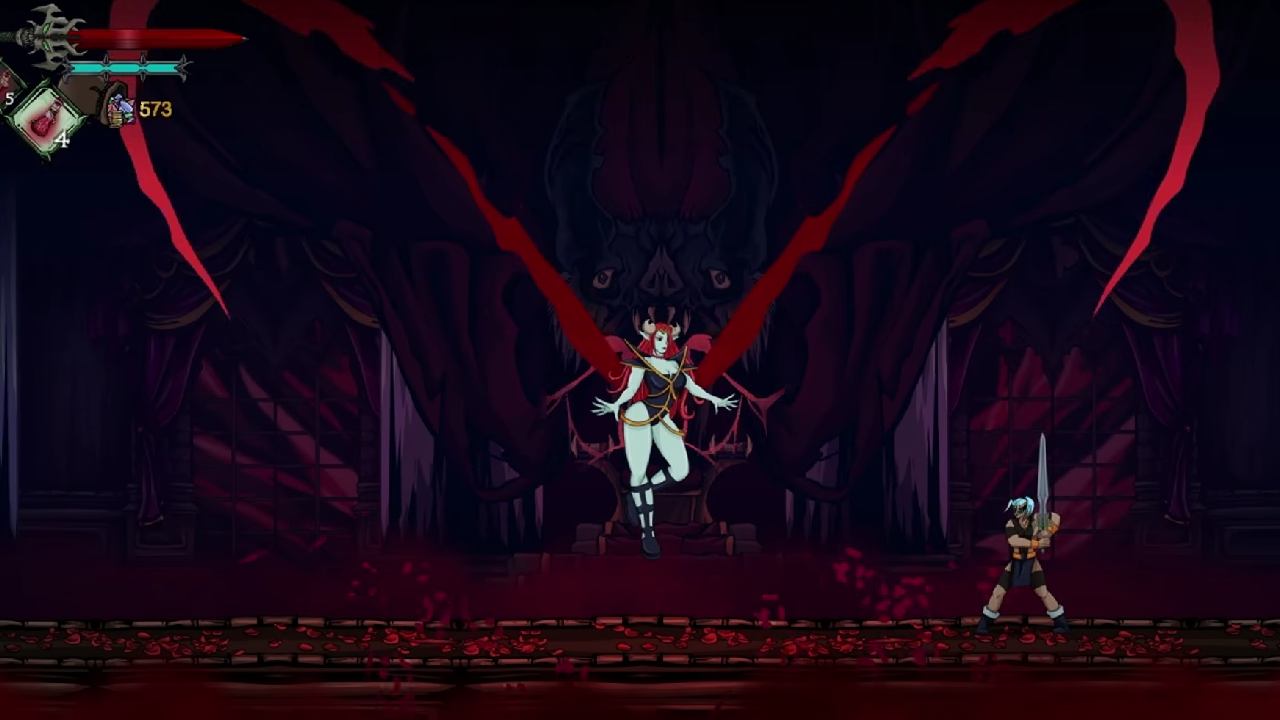 Barbarian Saga: The Beastmaster Big Ass Vampire Lady Boss Fight