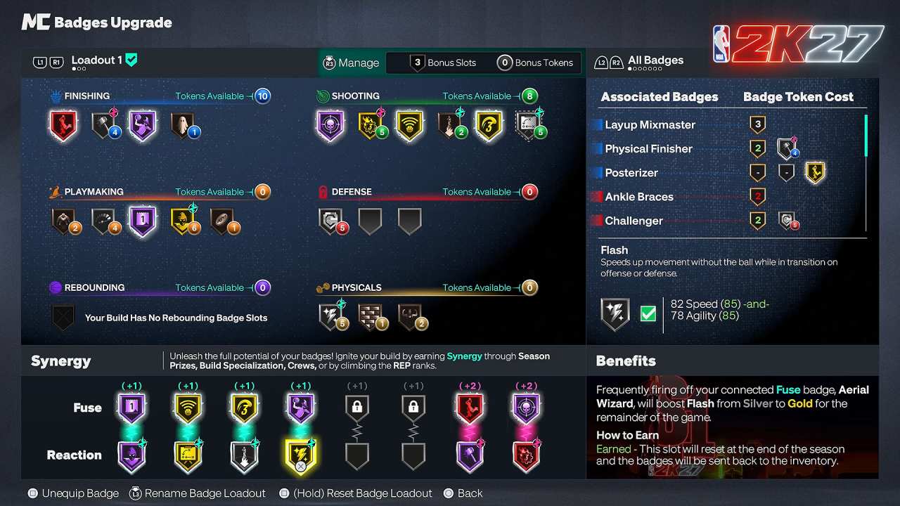 NBA 2K27 Badges