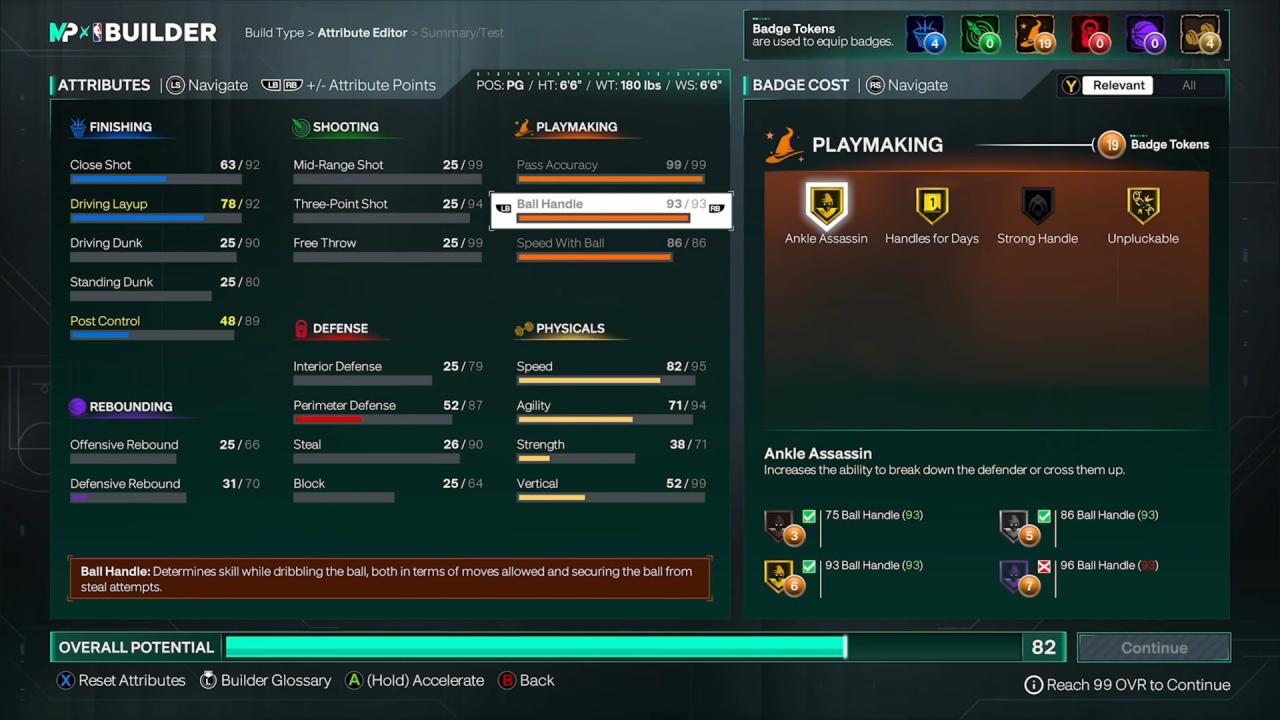 NBA 2K27 playmaking badges