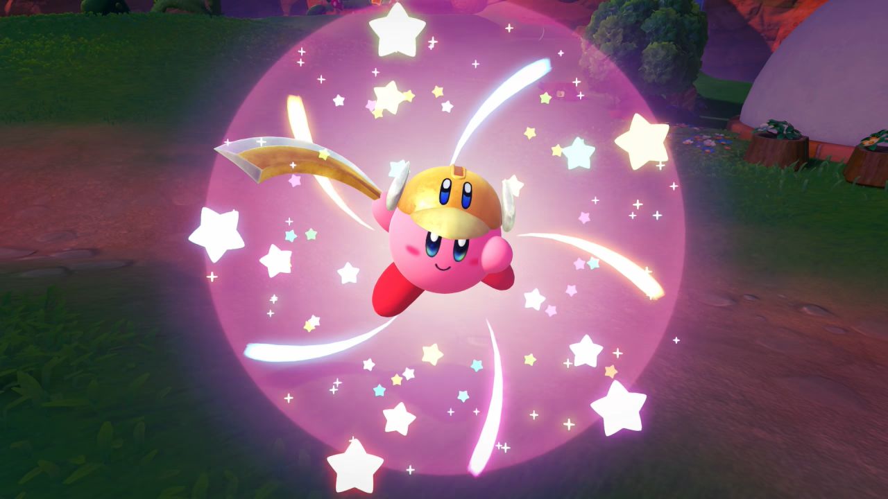 Kirby and the World Beyond Kirby Jumping Mechanic