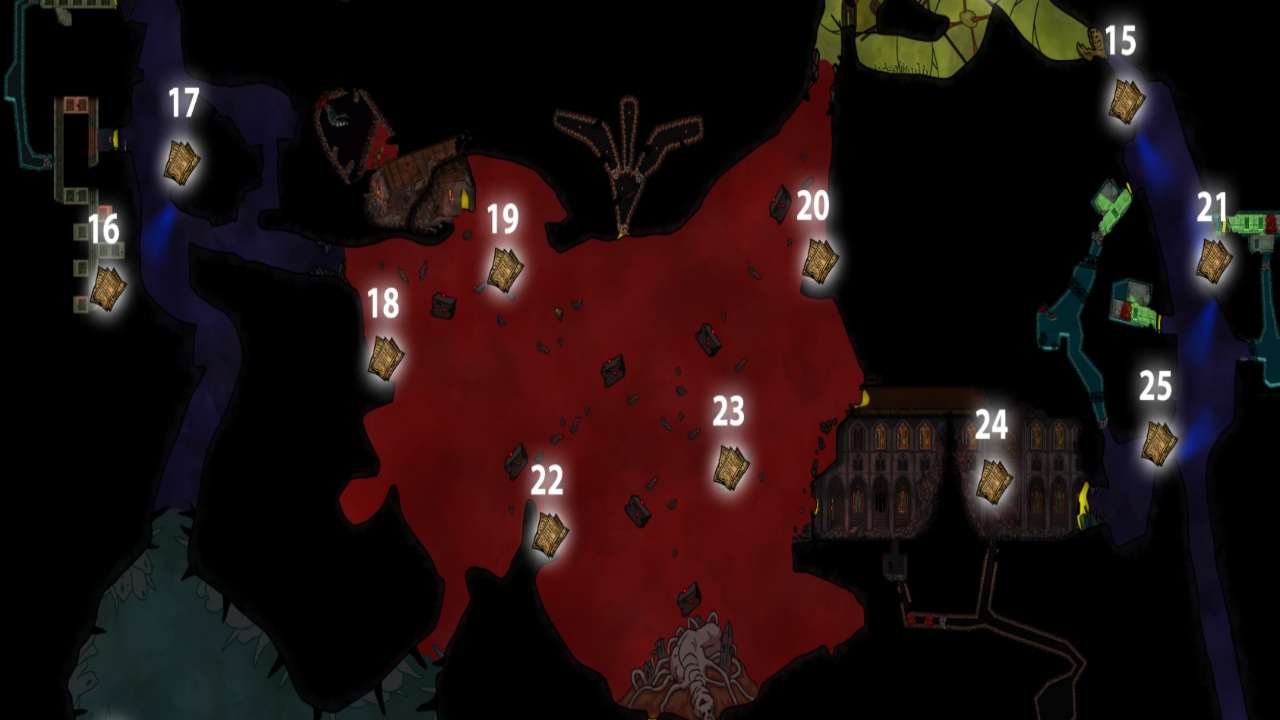 Dive or die journal location 15 to 25