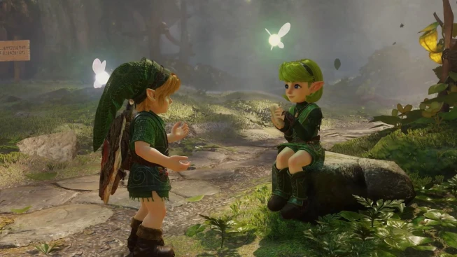 The Legend of Zelda: Ocarina of Time Remake Protagonist Talking