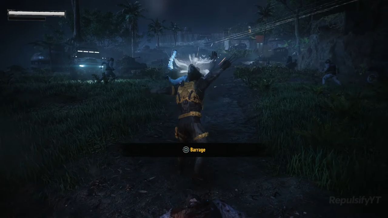Marvels Wolverine parrying attack