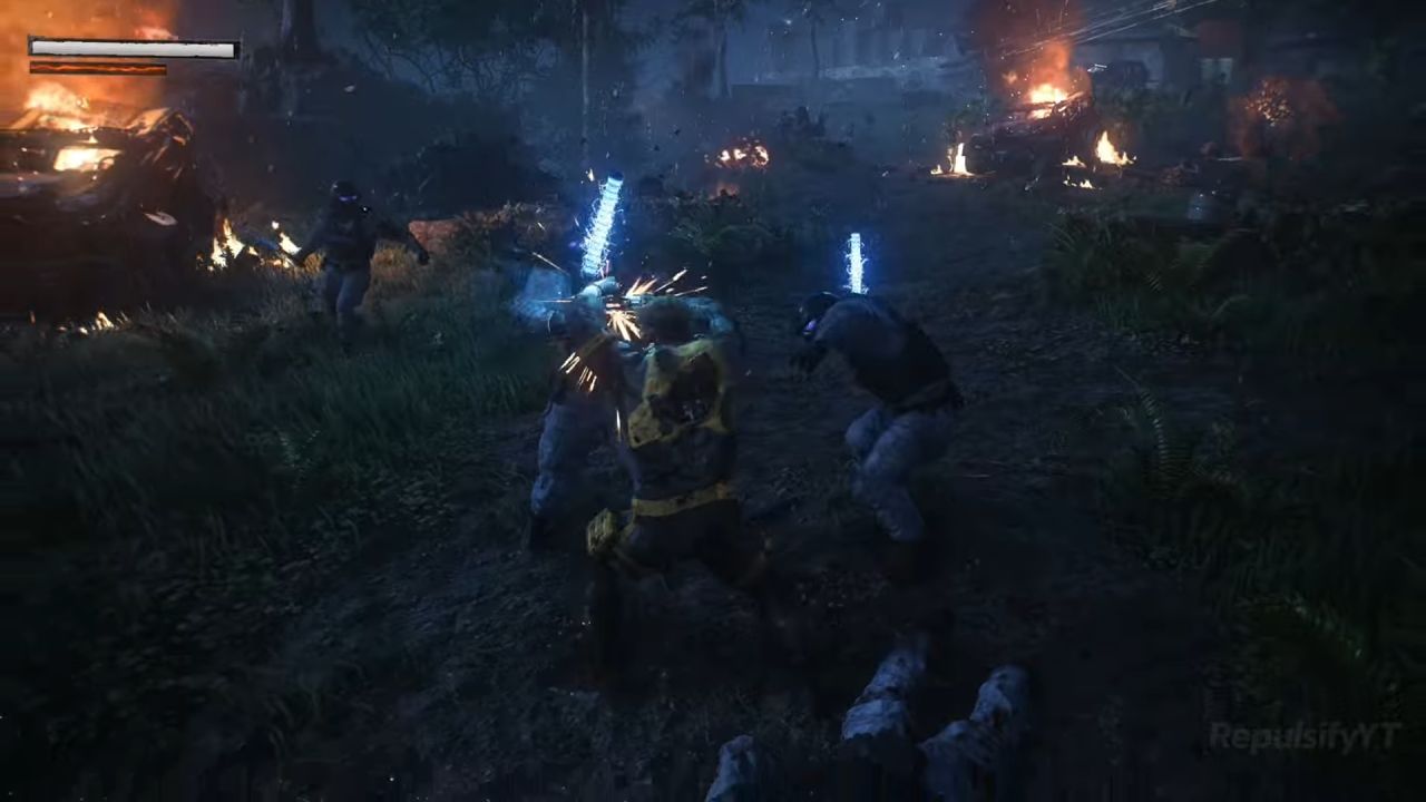 Marvels Wolverine parrying attacks